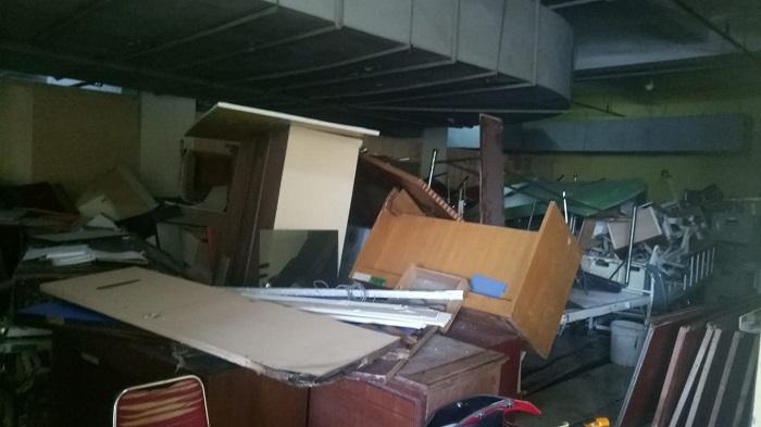 Basement Paviliun RS Adam Malik Jadi Gudang Barang Rusak