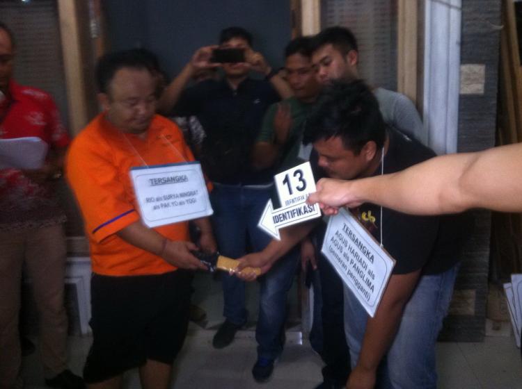 Polres Deli Serdang Rekonstruksi Kasus Pembunuhan Sekeluarga 