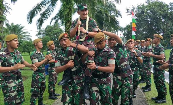 Pangdam I/BB Kunker ke Batalyon Armed 2/105 Kilap Sumagan Delitua
