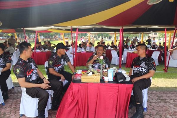 Kapolrestabes Medan Juara I Lomba Menembak di HUT ke-73 Korps Brimob Polri 2018