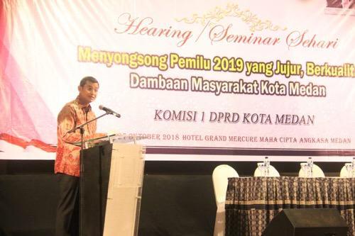 Pemko Medan Ajak Semua Elemen Kawal Jalannya Pemilu 2019