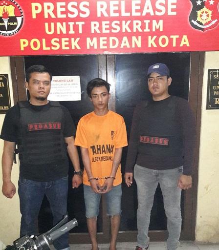 Rampas Ponsel Juliana Grace Hutabarat, Preman di Taman Stadion Teladan Ditangkap