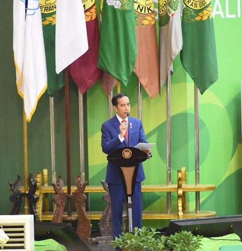 Presiden Jokowi Hadiri Dies Natalis ke-66 USU
