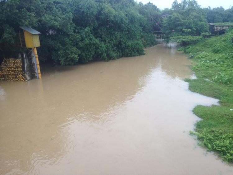 Debit Air Sungai Kembali Naik, Warga yang Bermukim di Bantaran Sungai Diimbau Waspada