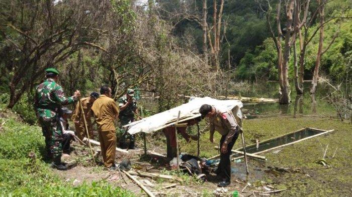 Asyik Memancing di Zona Merah Sinabung, Kapolsek Bersama Danramil Usir Paksa Warga