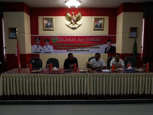 Pemkab Tapsel Ingatkan OPD Harus Taat Aturan, Mekanisme dan Prosedur dalam Pengadaan Barang dan Jasa