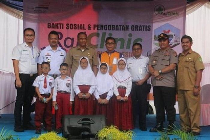 Walikota Medan Apresiasi Bakti Sosial dan Pengobatan Gratis Rail Clinic PT KAI