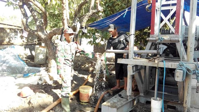 Dharma Pertiwi Bangun Sumur Solar Sel untuk Korban Gempa Lombok
