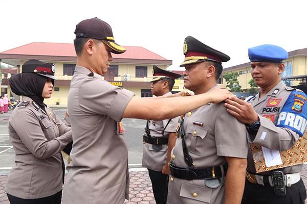Kapolrestabes Medan Pimpin Sertijab Waka Polrestabes Medan