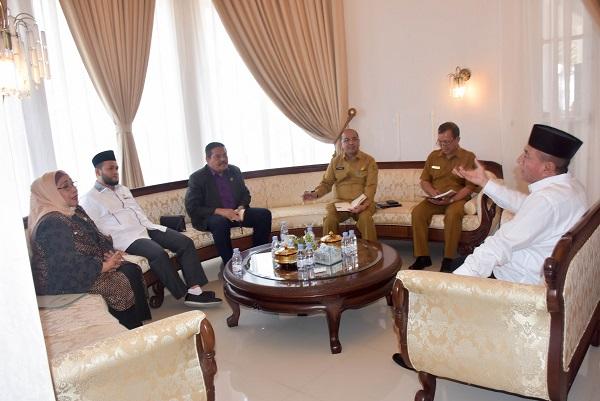 Gubernur Ajak Anggota DPD RI Bersama-sama Membangun Sumut