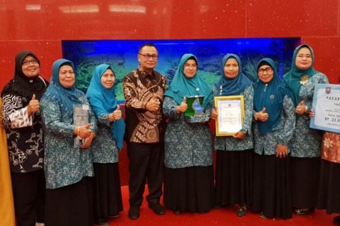 PKK Kecamatan Rambutan Tebing Tinggi Raih Penghargaan Pakarti Utama Tingkat Nasional