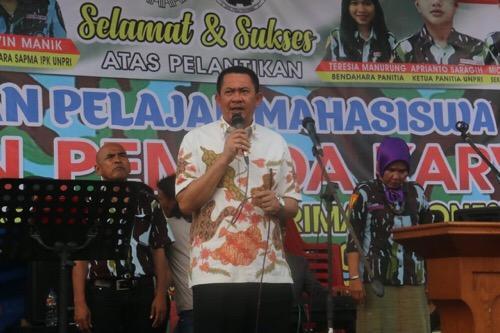 Wali Kota Medan Hadiri Pelantikan Sapma IPK Komisariat Unpri