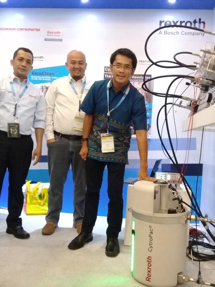 Bosch Company Pamerkan Kemutakhiran CytroPac HPU dari Rexroth di Palmex 2018