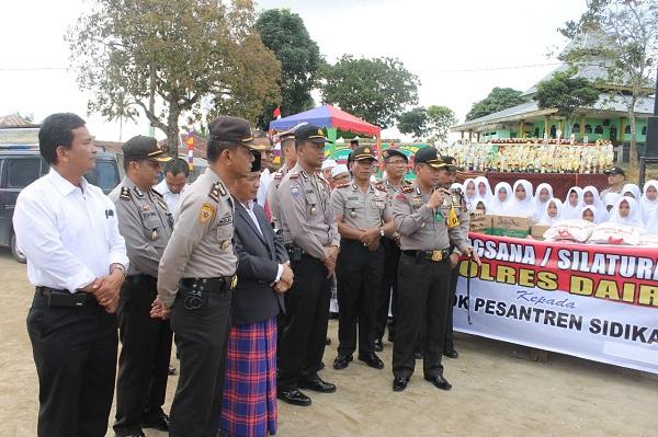 Hari Santri Nasional, Kapolres Dairi Kunjungi 2 Pondok Pesantren di Kabupaten Dairi