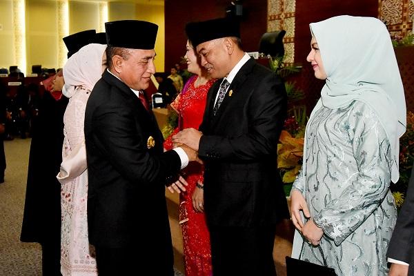5 Pimpinan DPRD Sumut Dilantik, Gubsu Harapkan Terbangun Sinergi Wujudkan Sumut Bermartabat