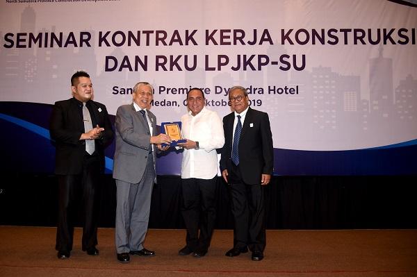 Gubsu Ajak LPJKP Bersinergi Membangun Sumut