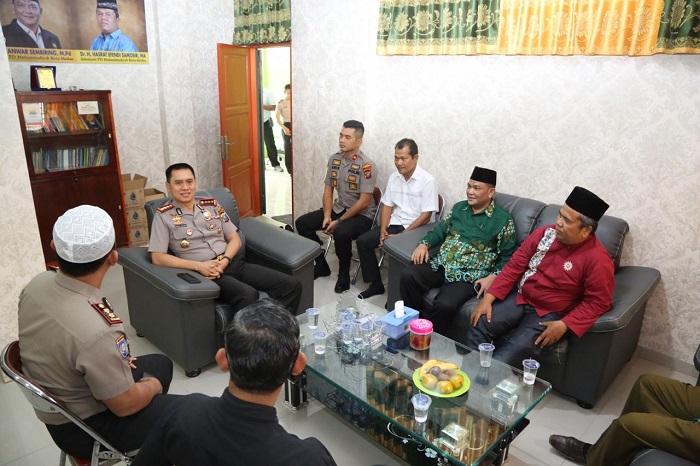 Kapolrestabes Medan Silaturahim dengan Pimpinan Muhammadiyah Kota Medan