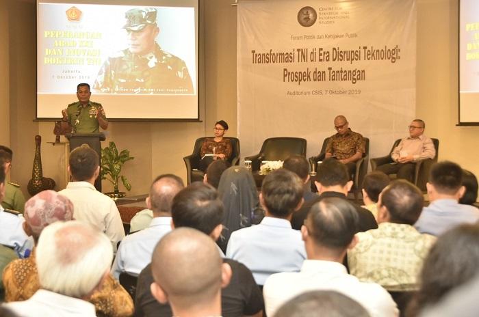 CSIS 2019, Kasum TNI Paparkan Tantangan Indonesia dalam Lima Tahun Kedepan
