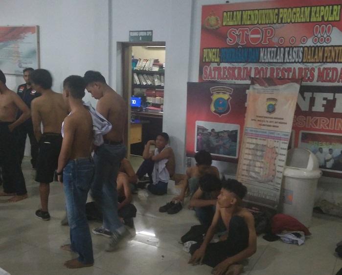 Hendak Ikut Berdemo, 17 Pelajar Ini Kembali Diamankan Polrestabes Medan