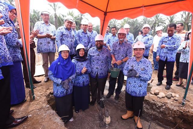 USU Mulai Lakukan Pembangunan Gedung Fakultas Kehutanan di Kwala Bekala Deli Serdang