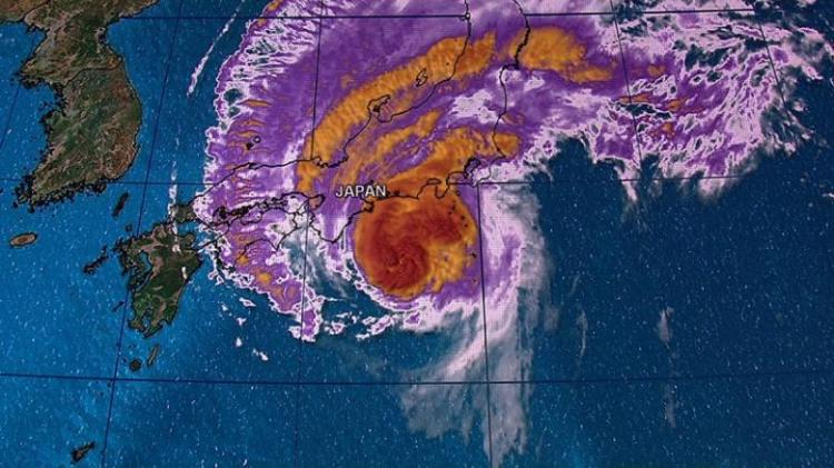 Typhoon HAGIBIS Jepang Tidak Berpengaruh Terhadap Kondisi Cuaca di Indonesia