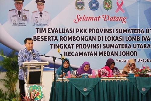 Lomba IVA Test Provinsi Sumut 2019, Kecamatan Medan Johor Masuk Tiga Besar