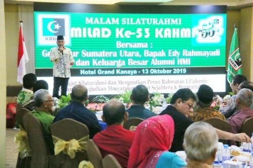 Walikota Medan Hadiri Malam Silaturahmi Milad ke-53 Kahmi