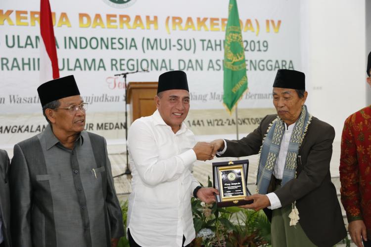 MUI Sumut Terbaik Seluruh Indonesia, Gubernur Sebut MUI adalah Payung Umat