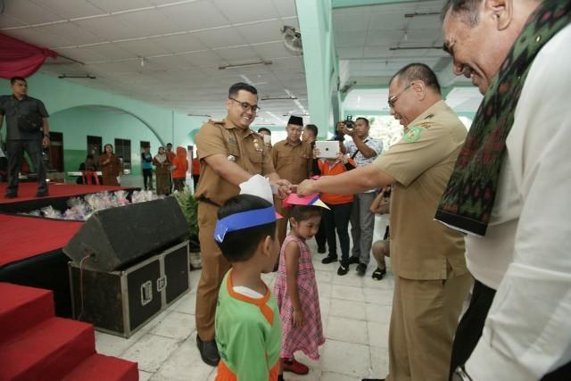 1.145 Anak Ikuti Kegiatan Bulan Kreasi Anak VI di Kecamatan Medan Tuntungan