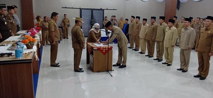 Bupati Labusel Peringatkan ASN untuk Terus Berbenah Diri Menuju Aparatur yang Profesional dan Tanggap