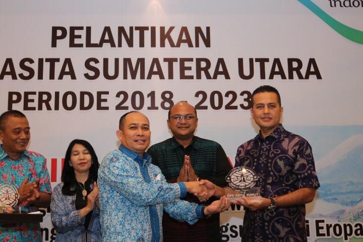 Hattrick, Solahuddin Kembali Pimpin Asita Sumut, Wagub Harapkan Sinergi Kembangkan Pariwisata