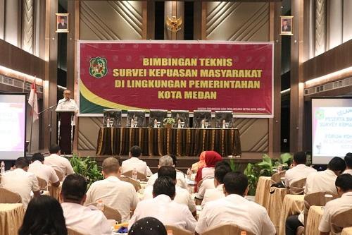 Pemko Medan Gelar Bimtek Survei Kepuasan Masyarakat