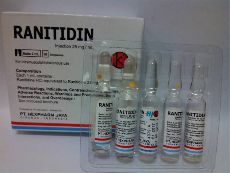 BPOM Tarik Peredaran Obat Lambung Merk Ranitidin