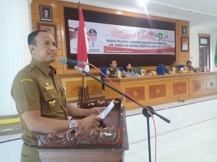 Pemkab Langkat Gelar Pelatihan LKM Bumdes dan Koperasi