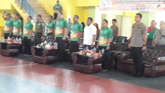 Saksikan Kejuaraan Gulat Senior Piala Gubernur, Kapolsek Percut Seituan Dukung Kegiatan Olahraga