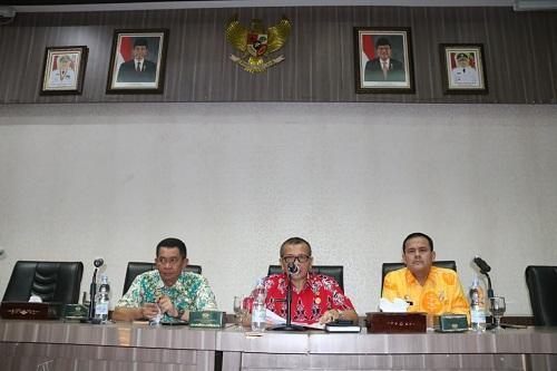 Renward Parapat Pimpin Rapat Pengurus Korpri Pemko Medan