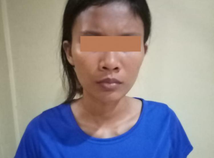 Sinta, Wanita Pengedar Uang Palsu Disergap Polsek Sunggal
