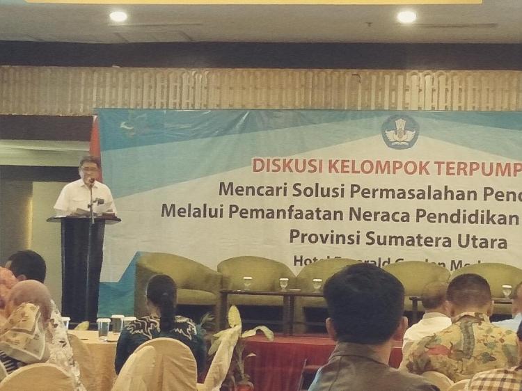 PASKA Kemendikbud Gelar Diskusi Kelompok Terpumpun Mencari Permasalahan Pendidikan Melalui NPD di Medan