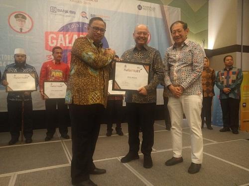 Tiga Kali Berturut, Wali Kota Medan Terima Penghargaan Natamukti