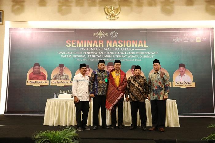 Wagubsu Sebut Masyarakat Agamis Harus Miliki Ruang Ibadah yang Layak