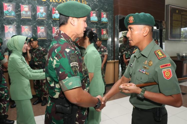 Naik Pangkat, 36 Prajurit Caesar Diminta Tingkatkan Kinerja