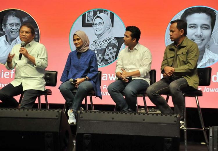 Siberkreasi Netizen Fair 2019 Diikuti 20 Ribu Masyarakat, Menkominfo : Bijak dan Bertanggungjawab Gunakan Internet