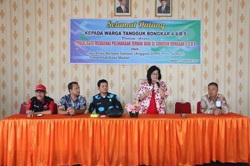 Camat Medan Denai Imbau Masyarakat Tangguk Bongkar Beralih Usaha ke Ternak Ikan Lele