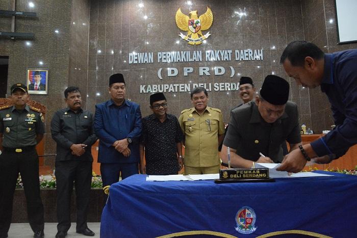 DPRD Deli Serdang Setujui 4 Ranperda Tentang Bangunan dan Tata Ruang