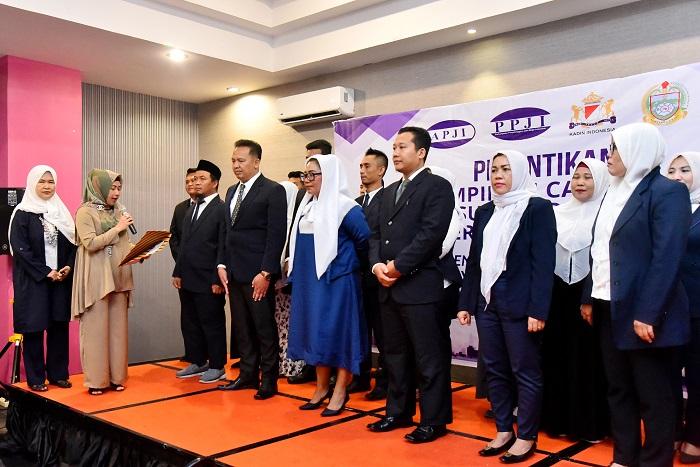 Pelantikan Pengurus PPJI Sumut, Pemprov Harapkan Pelaku Industri Berikan Manfaat ke Masyarakat