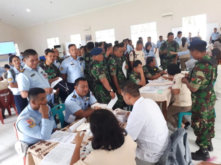 Personel Lanud Soewondo Ikuti Penyuluhan HIV/AIDS