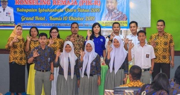 Dinas PPKB Labura Gelar PIK-R pada Siswa Terkait Narkoba dan Free Seks