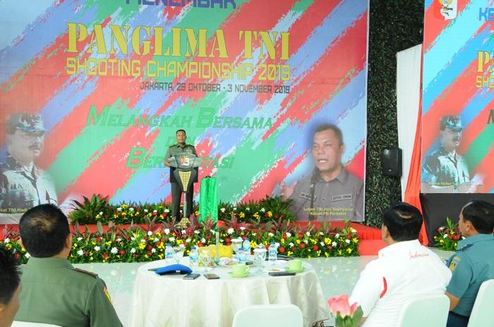 Kejurnas Piala Panglima TNI Tahun 2019 Diikuti 1.200 Atlet Tembak
