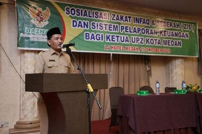 Sosialisasi ZIS oleh BAZNAZ Kota Medan, Wali Kota Harapkan Optimalkan Fungsi Pengelolaan