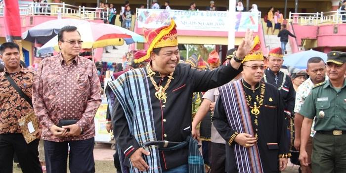 Ribuan Pengunjung Hadiri Pesta Budaya Njuah-Njuah Tahun 2019 di Kabupaten Dairi 